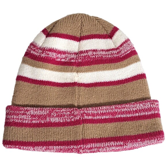 SUPREME BEANIE NEW YORK AUTHENTIC WINTER HAT BIG LOGO SPACE DYE STRIPE main image 3
